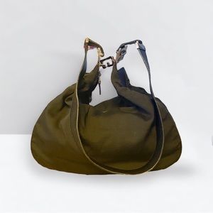 Vintage Gucci Nylon Hobo Bag